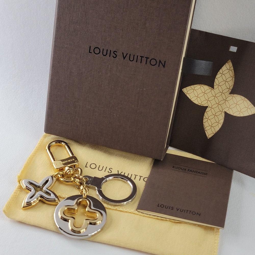 LOUIS VUITTON Porte Cles Insolence Key Ring Bag Charm